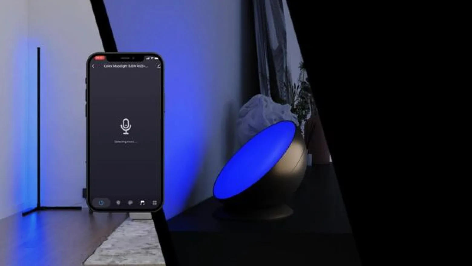 Calex Smart LED Striplight RGBW, 2m, kaukosäädin
