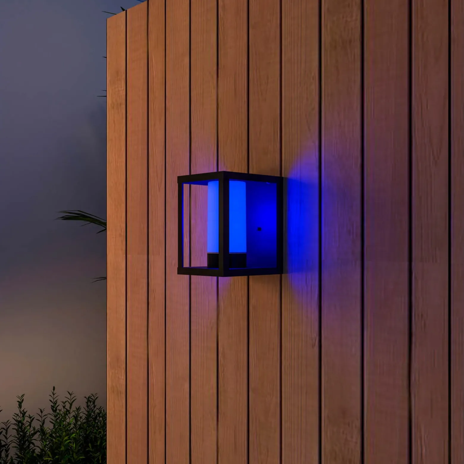 Calex Smart Outdoor Lantern seinävalo, CCT, RGB