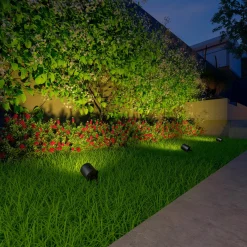 Calex Smart Outdoor Spotlight, maapiikki, 3 kpl:n sarja