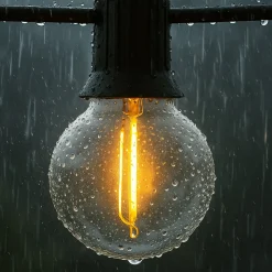 Calex Solar LED-valoketju Vista, pituus 10 metriä, IP44