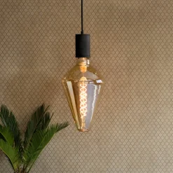 Calex Vienna -LED-lamppu E27 6W dim 2 200 K kulta