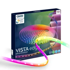 Calex Vista LED-nauha, pituus 30 m, RGB, CCT-kaukosäädin