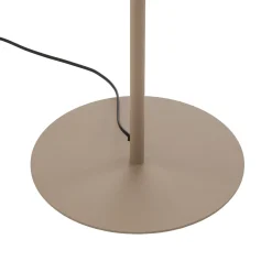 Calma-lattiavalaisin, beige, rami, korkeus 159 cm, E27