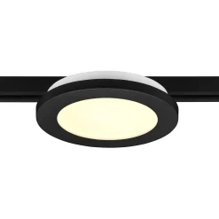 Camillus LED-kiskovalaisin DUOlineen, musta, Ø 17 cm