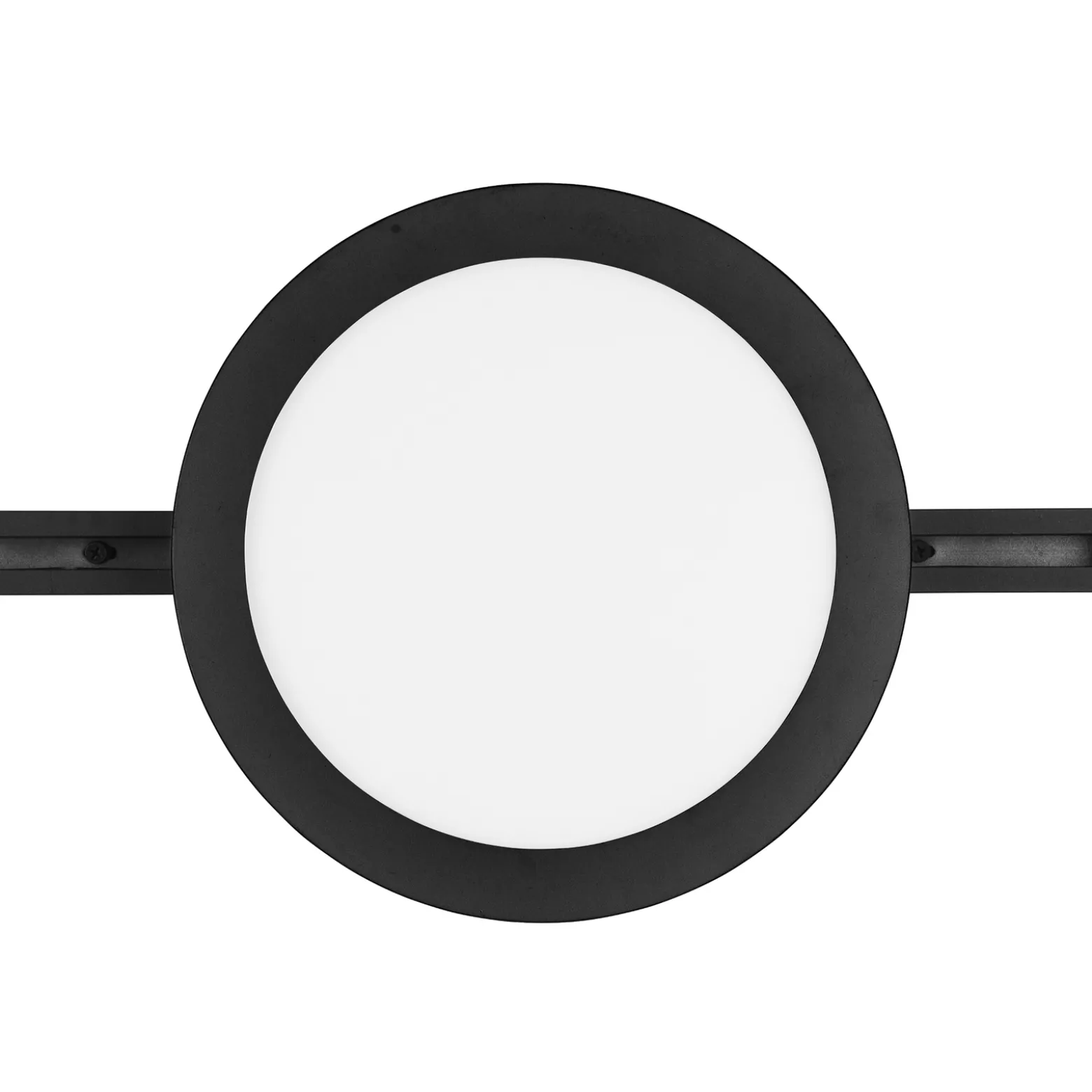 Camillus LED-kiskovalaisin DUOlineen, musta, Ø 26 cm