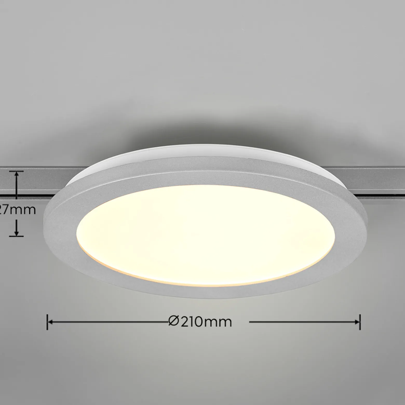 Camillus LED-kiskovalaisin DUOlineen, titaani, Ø 26 cm