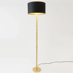Cancelliere Rotonda chintz lattiavalaisin musta/kultaa