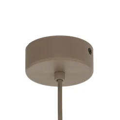 Candi-kattokruunu, beige/hiekka, 6-lamppuinen, Ø 85 cm, E27