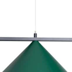 Capital-riippuvalaisin, vihreä, 2-valoinen, Ø 46 cm, GX53