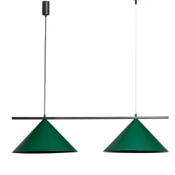 Capital-riippuvalaisin, vihreä, 2-valoinen, Ø 46 cm, GX53