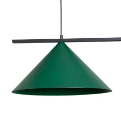Capital-riippuvalaisin, vihreä, 2-valoinen, Ø 46 cm, GX53