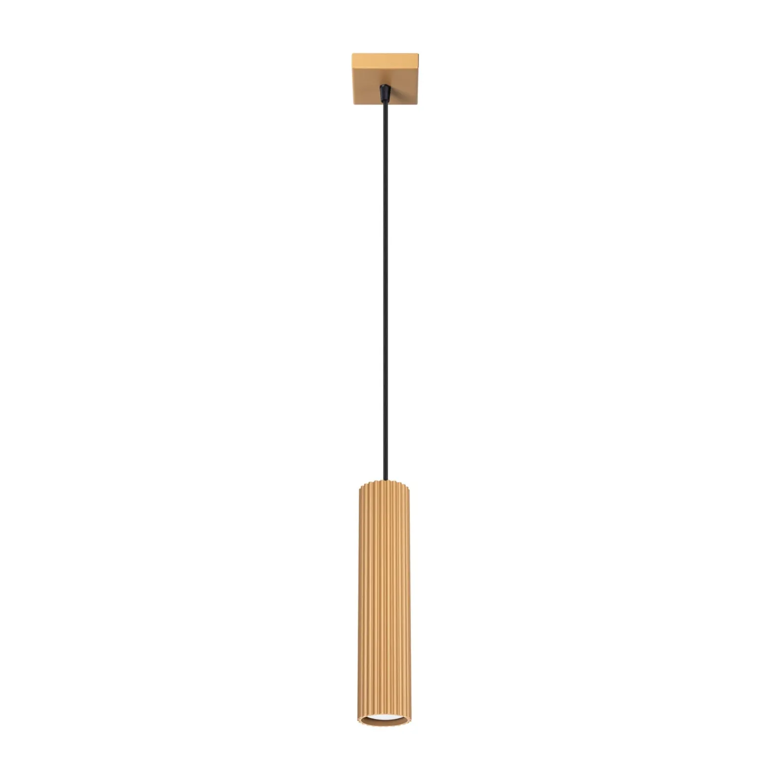 Carbon-riippuvalaisin, kullanvärinen, Ø 6 cm, alumiini