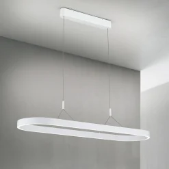 Carrara LED-riippuvalaisin, valkoinen, korkeussäädettävä, CCT