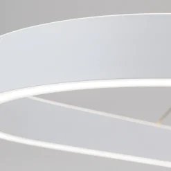 Carrara LED-riippuvalaisin, valkoinen, korkeussäädettävä, CCT