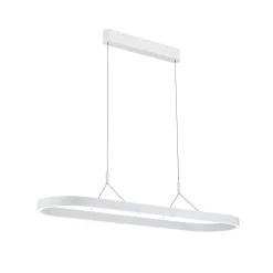 Carrara LED-riippuvalaisin, valkoinen, korkeussäädettävä, CCT