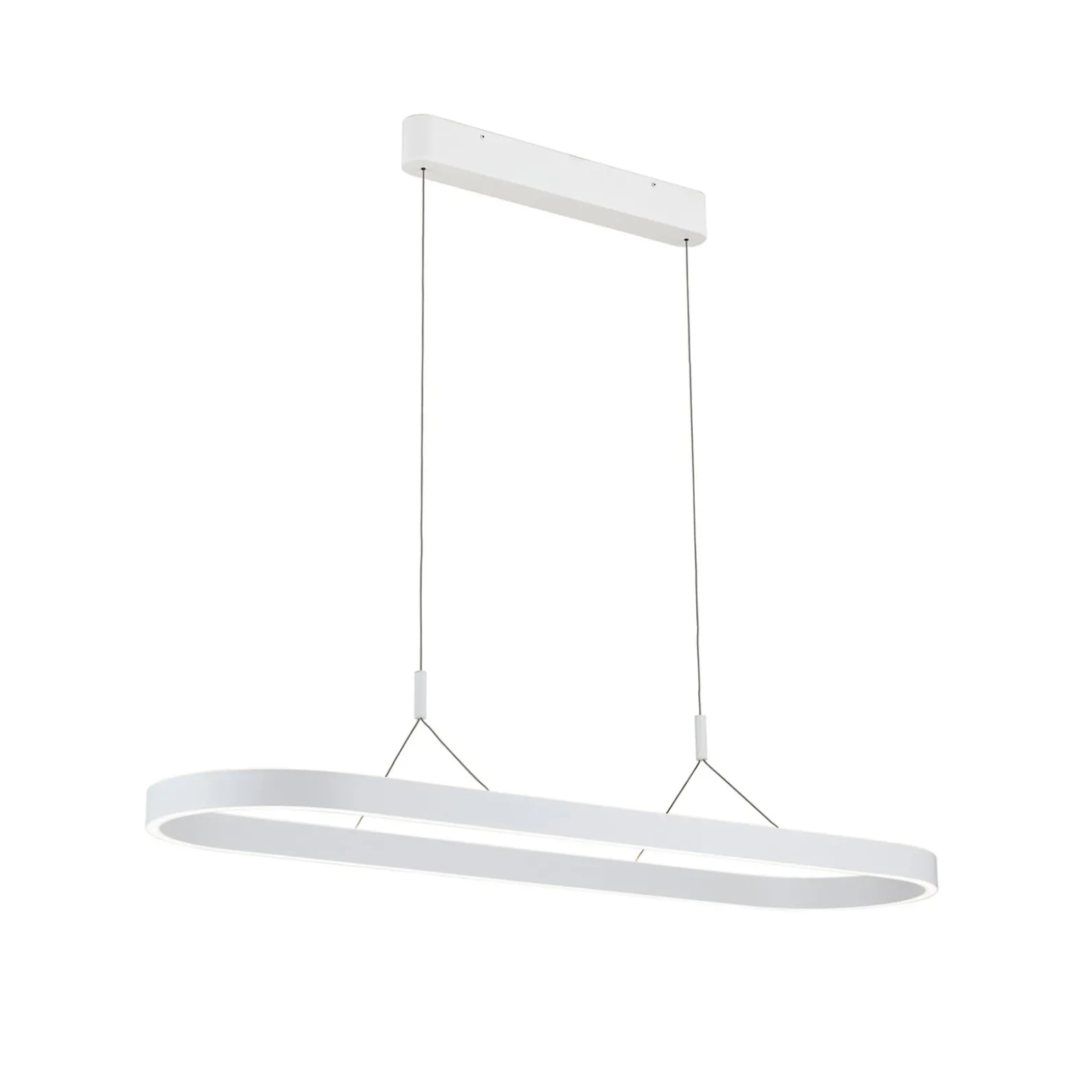 Carrara LED-riippuvalaisin, valkoinen, korkeussäädettävä, CCT