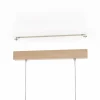 Castralvo riippuvalaisin, pituus 115 cm, puu/kamari, 5-valo, lasi