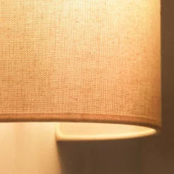 Celine seinävalaisin, beige, kangas, E27