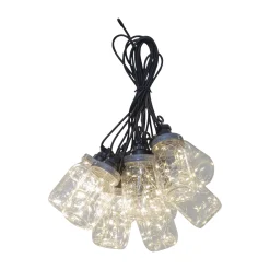Circus Bottle -LED-valoketju, pulloaiheinen