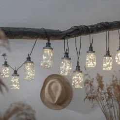 Circus Bottle -LED-valoketju, pulloaiheinen