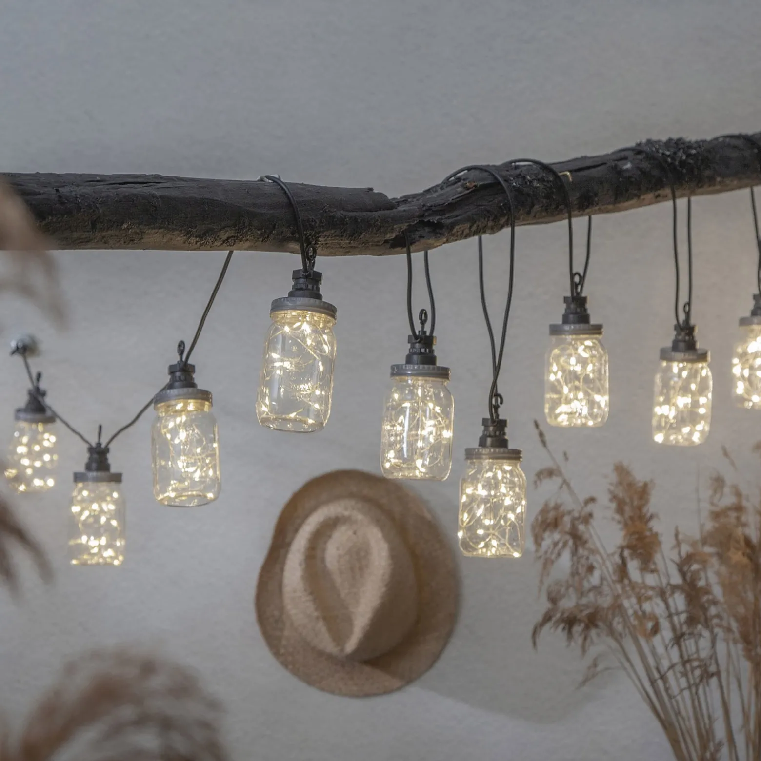 Circus Bottle -LED-valoketju, pulloaiheinen