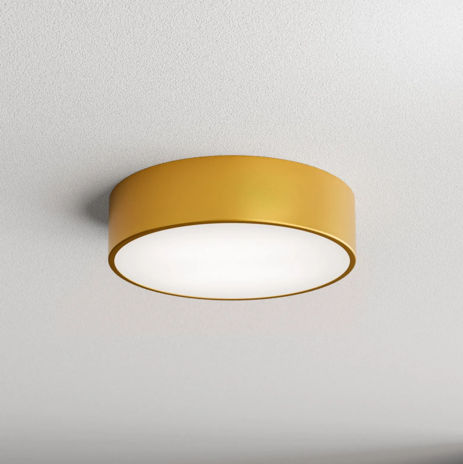 Cleo kattovalaisin, Ø 30 cm, IP20, kullanvärinen, metalli, E27
