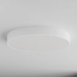 Cleo kattovalaisin, Ø 60 cm, IP20, valkoinen, metalli, E27