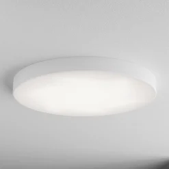 Cleo kattovalaisin, Ø 78 cm, IP20, valkoinen, metalli, E27