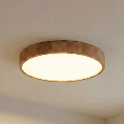 Cleo kattovalaisin, Ø 57,5 cm, 5-valo, tammi, E27