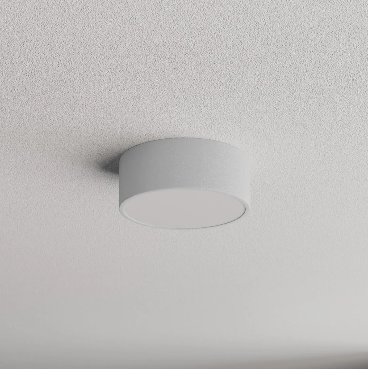 Cleo 200 kattovalaisin, harmaa, anturi, IP20, Ø 20 cm, E27