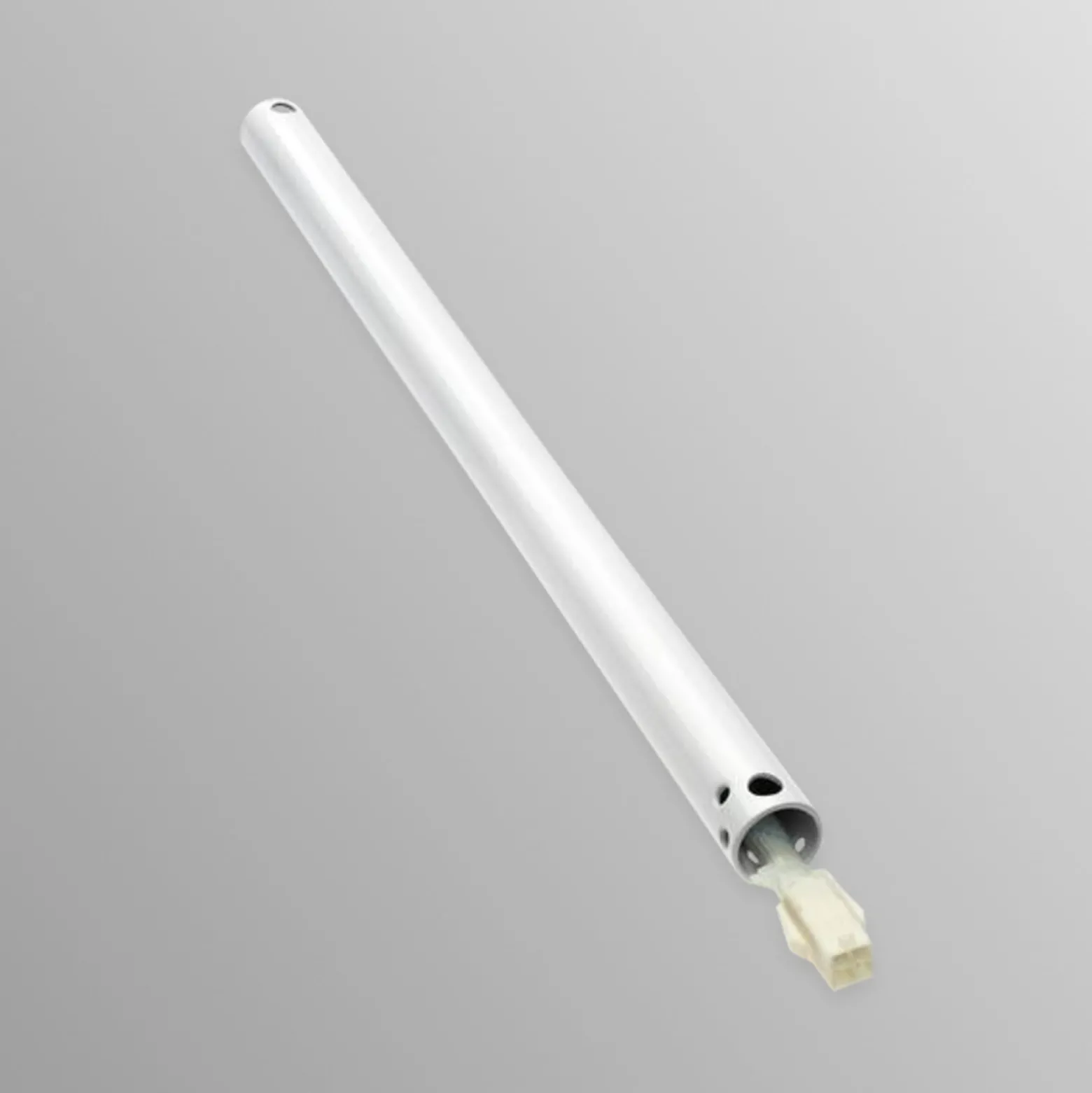 46 cm-pidennystanko, valkoinen