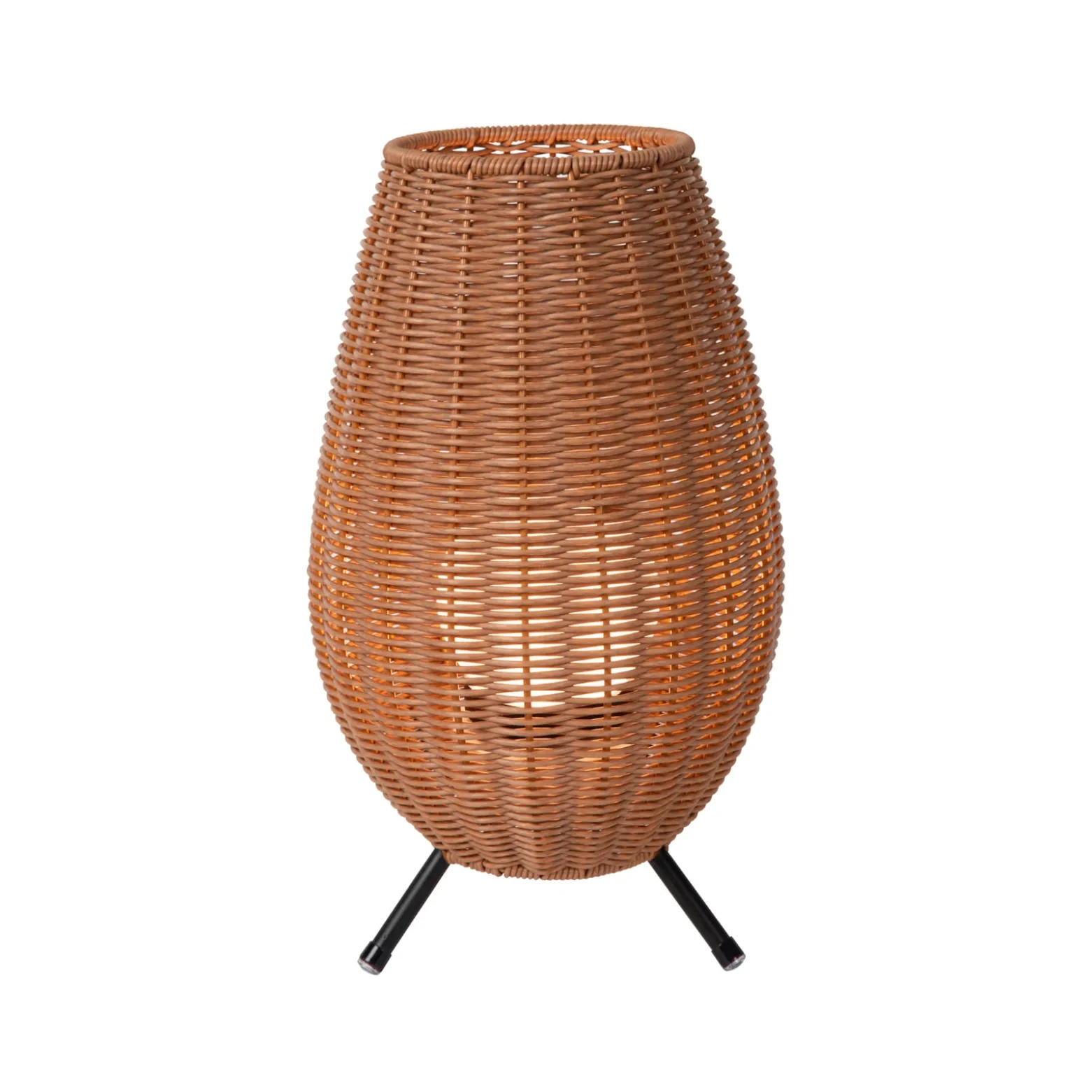 Colin LED-ulkopöytävalaisin, ladattava akku, 36 cm, luonnonvalo
