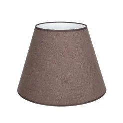 Cone-varjostin, ruskea, korkeus 30 cm, kangasta