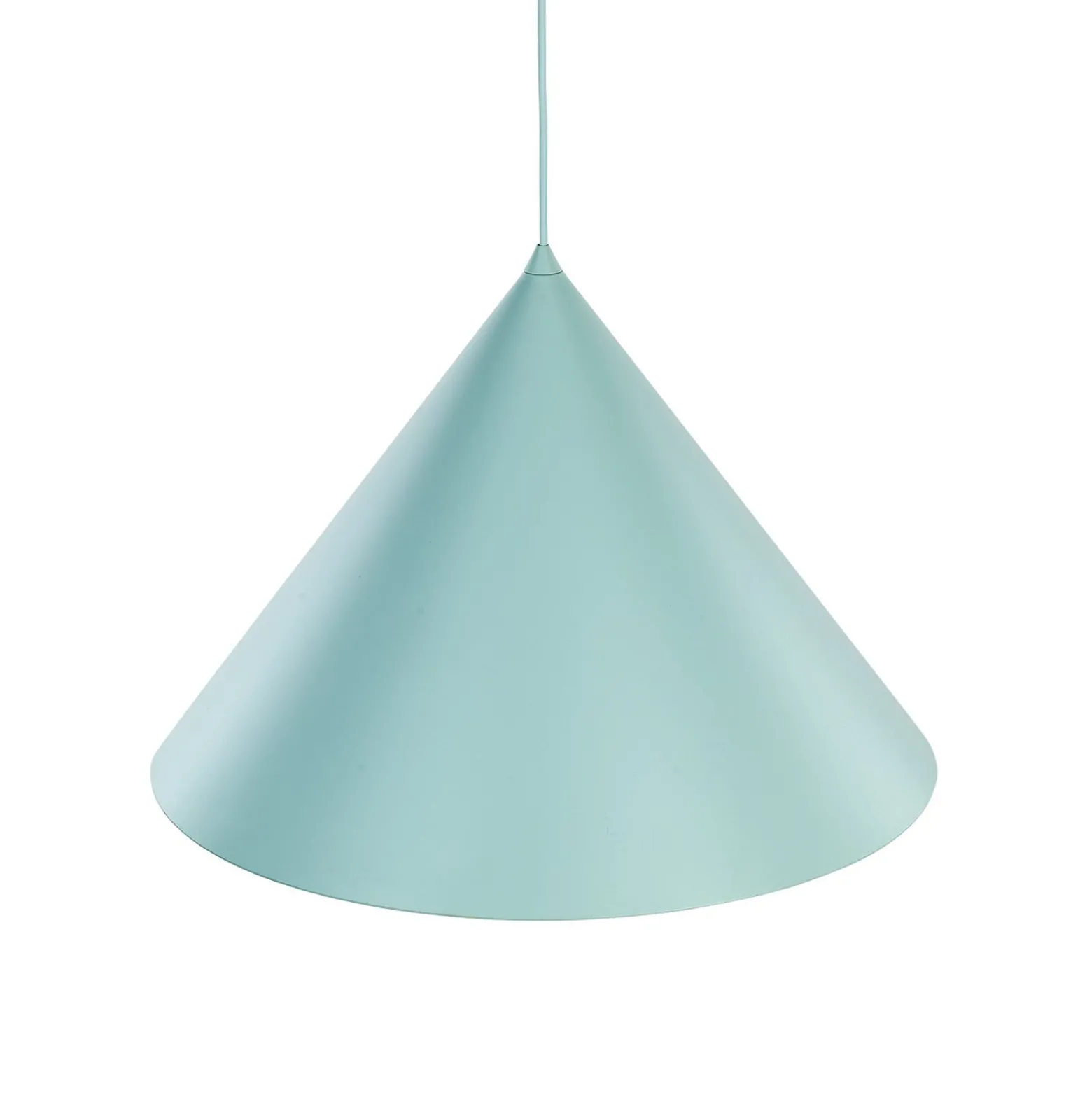 Cono-riippuvalaisin, 1-lamppuinen, Ø 50 cm, minttu, E27