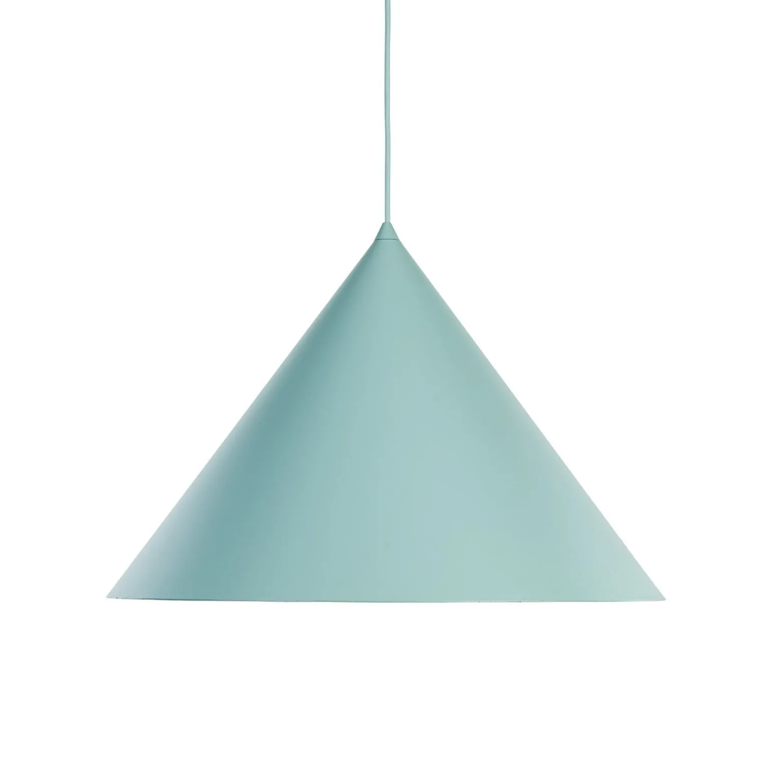 Cono-riippuvalaisin, 1-lamppuinen, Ø 50 cm, minttu, E27