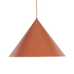 Cono-riippuvalaisin, 1-lamppuinen, Ø 50 cm, terrakotta, E27