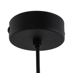 Cono-riippuvalaisin, 1-lamppuinen, halkaisija 27 cm, musta