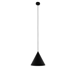 Cono-riippuvalaisin, 1-lamppuinen, halkaisija 27 cm, musta