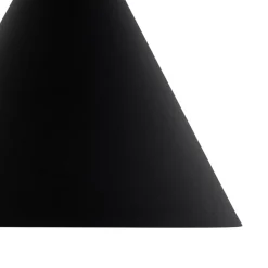Cono-riippuvalaisin, 1-lamppuinen, halkaisija 27 cm, musta