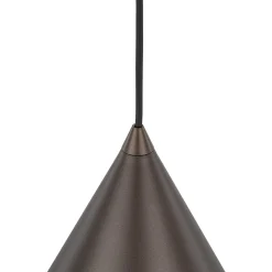 Cono-riippuvalaisin, 1-lamppuinen, halkaisija 27 cm, pronssinvärinen