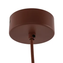 Cono-riippuvalaisin, 1-lamppuinen, halkaisija 27 cm, tiilenpunainen