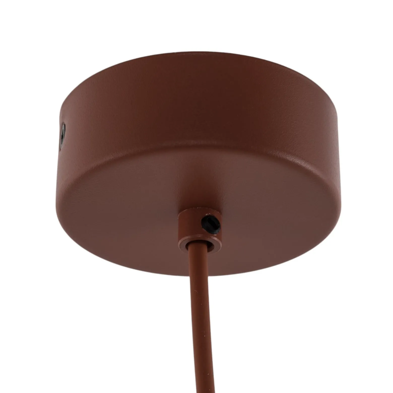 Cono-riippuvalaisin, 1-lamppuinen, halkaisija 27 cm, tiilenpunainen
