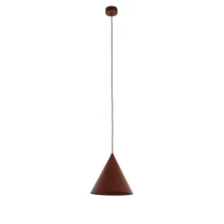 Cono-riippuvalaisin, 1-lamppuinen, halkaisija 27 cm, tiilenpunainen