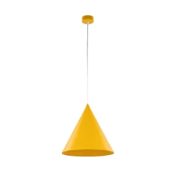 Cono riippuvalaisin, yksittäinen valaisin, Ø 32 cm, keltainen