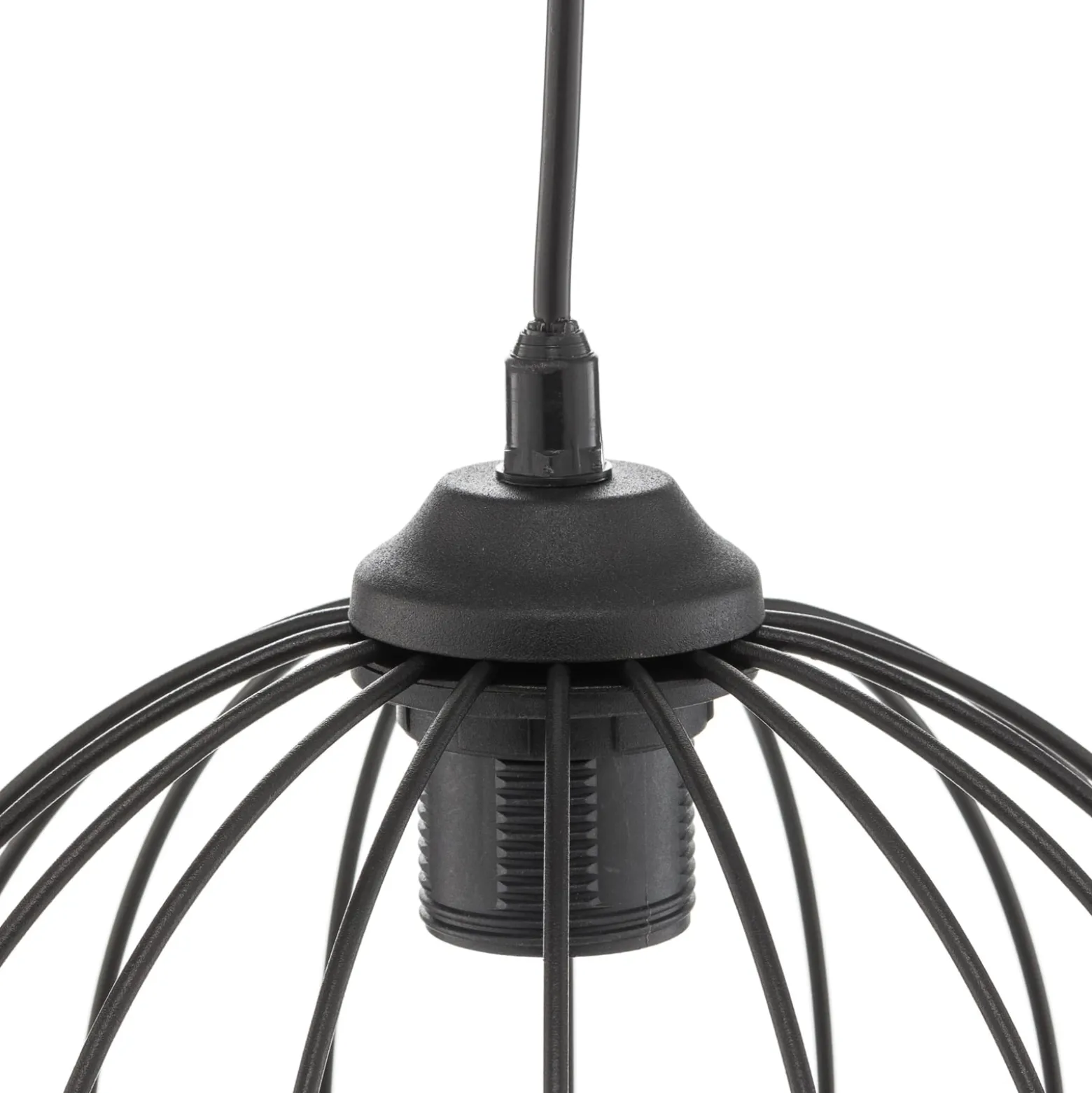 Cumera riippuvalaisin häkkihupulla, Ø 24 cm