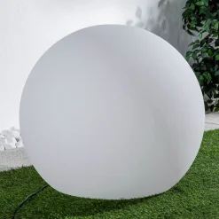 Cumulus XL -pallovalaisin, halkaisija 80 cm, valkoinen, muovi, IP44, E27