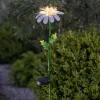 Daisy-LED-aurinkovalo, päivänkakkaran muotoinen
