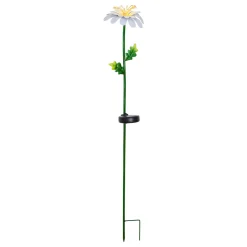 Daisy-LED-aurinkovalo, päivänkakkaran muotoinen