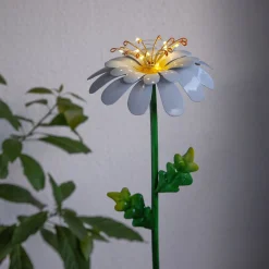 Daisy-LED-aurinkovalo, päivänkakkaran muotoinen