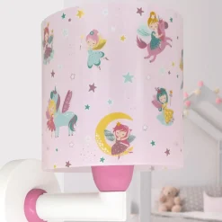 Dalber Fairy Dreams seinävalaisin pistokkeella, monivärinen, E27